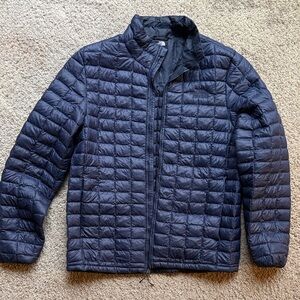 The North Face Men's Dark Blue Puffer Jacket